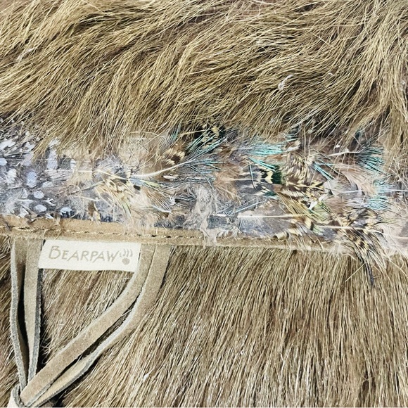 Bearpaw Kola Brown Fur Covered Boots Womens Size 9 l - Picture 8 of 11